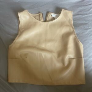 Nordstrom Leather Top
